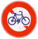 Closed to Bicycles