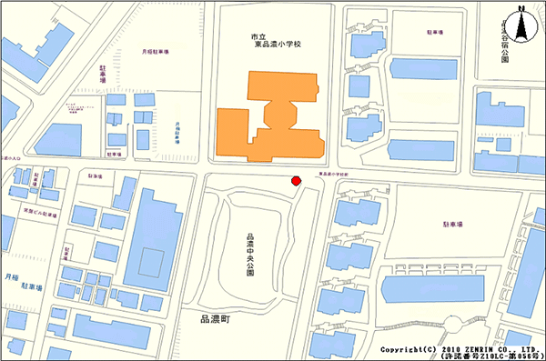 設置場所地図：東戸塚駅前地区（１ヶ所）
