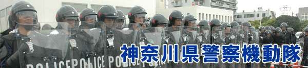 神奈川県警察機動隊画像