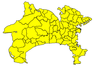 神奈川県全体地図