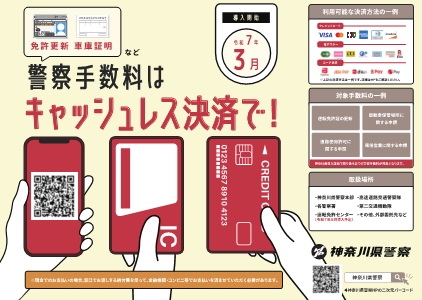 キャッシュレス化ポスター