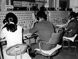 通信指令室(昭和47年)
