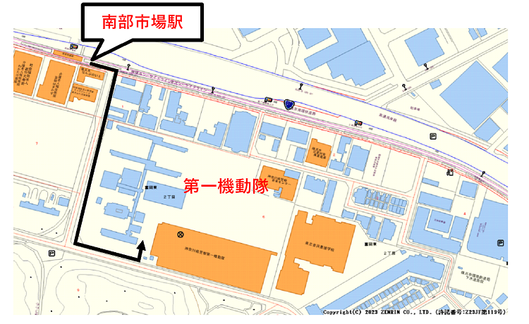 会場周辺地図