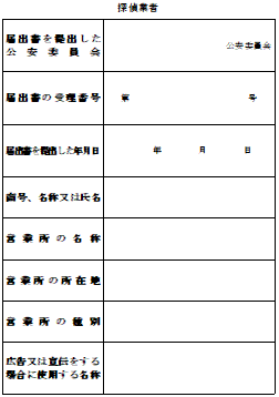 標識の図