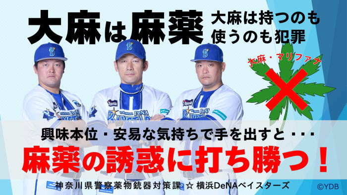 大麻乱用防止啓発画像