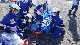 大規模災害総合対処訓練の様子2