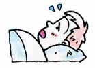 Most of the people sleeping will wake up