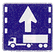 Designated Lane for Tow Trucks on Motorway