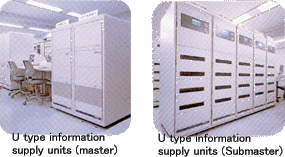 U type information supply units