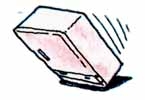 Heavy furniture such as chests and dressers may fall in rooms and/or vending machines placed outside may also fall down
