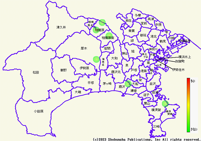 県内全域発生マップ