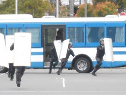 写真：警備訓練1