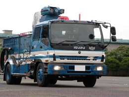 高圧放水車の写真