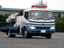災害用投光車の写真