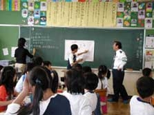 写真:中・高学年用自転車教室2