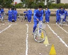写真:自転車教室