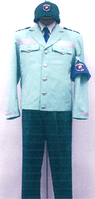 写真:駐車監視員制服