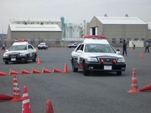 写真:自動車運転訓練