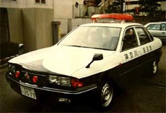 パトカーの画像