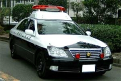 パトカーの画像