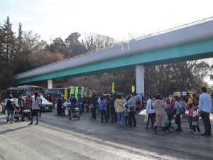 令和5年 年末の交通事故防止運動キャンペーン来場者