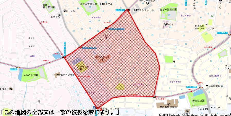 あざみ野3丁目