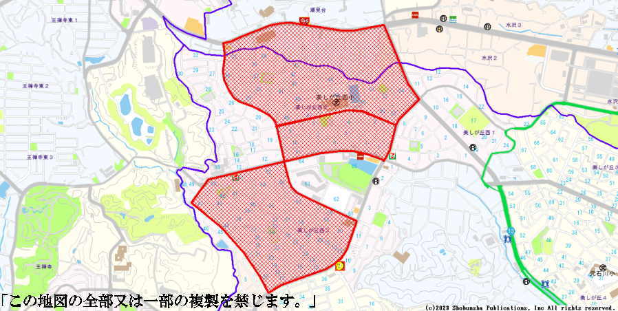美しが丘西地区