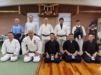 柔剣道クラブ集合写真