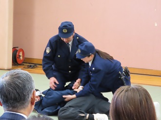 逮捕術の状況