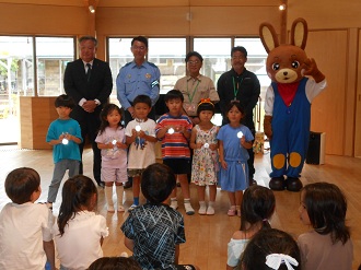 交通安全教室の実施