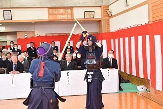剣道高点試合の写真