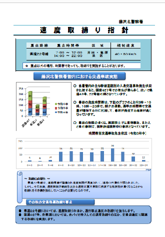 令和7年速度取締り指針
