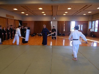 武道見学の状況