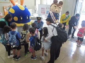 秋の交通安全教室と音楽鑑賞会の写真3