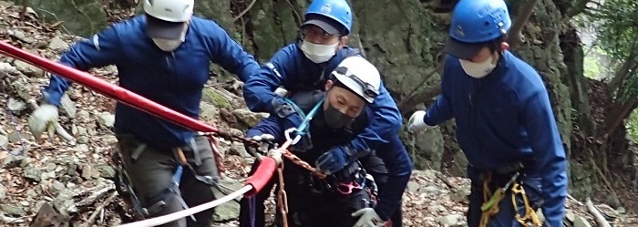 山岳救助活動