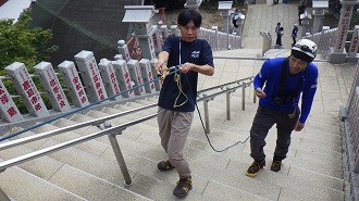 山岳救助体験その2