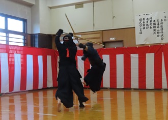 剣道の試合の写真