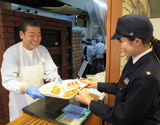 ポスター撮影の状況