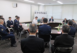泉警察署協議会開催の状況