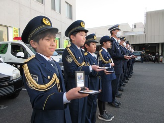 12月10日一日警察官模擬点検