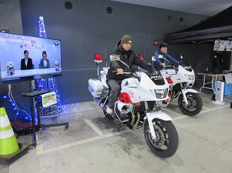 白バイ乗車体験の実施状況