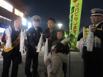 大根の配布状況1