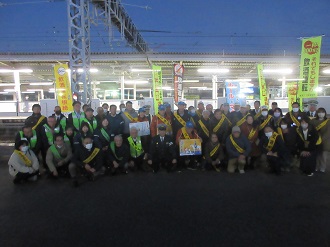 飲酒運転大根絶キャンペーン集合写真