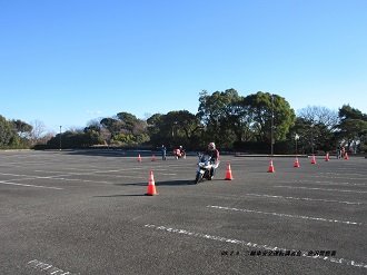 R8.2.9二輪車講習コース走行