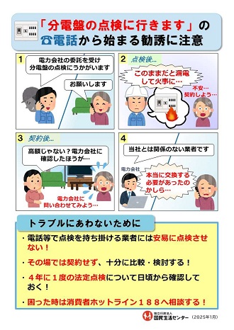 分電盤(チラシ)
