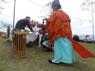 大野山山開きの様子1