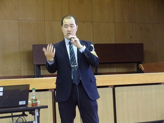 松田中学校薬物乱用防止教室講話状況