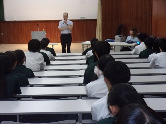 山北高等学校における薬物乱用防止・交通安全教室の実施について