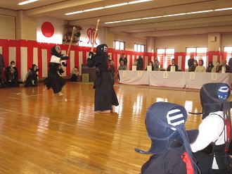 少年剣道武道始式の写真