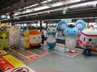 ゆるキャラ集合写真
